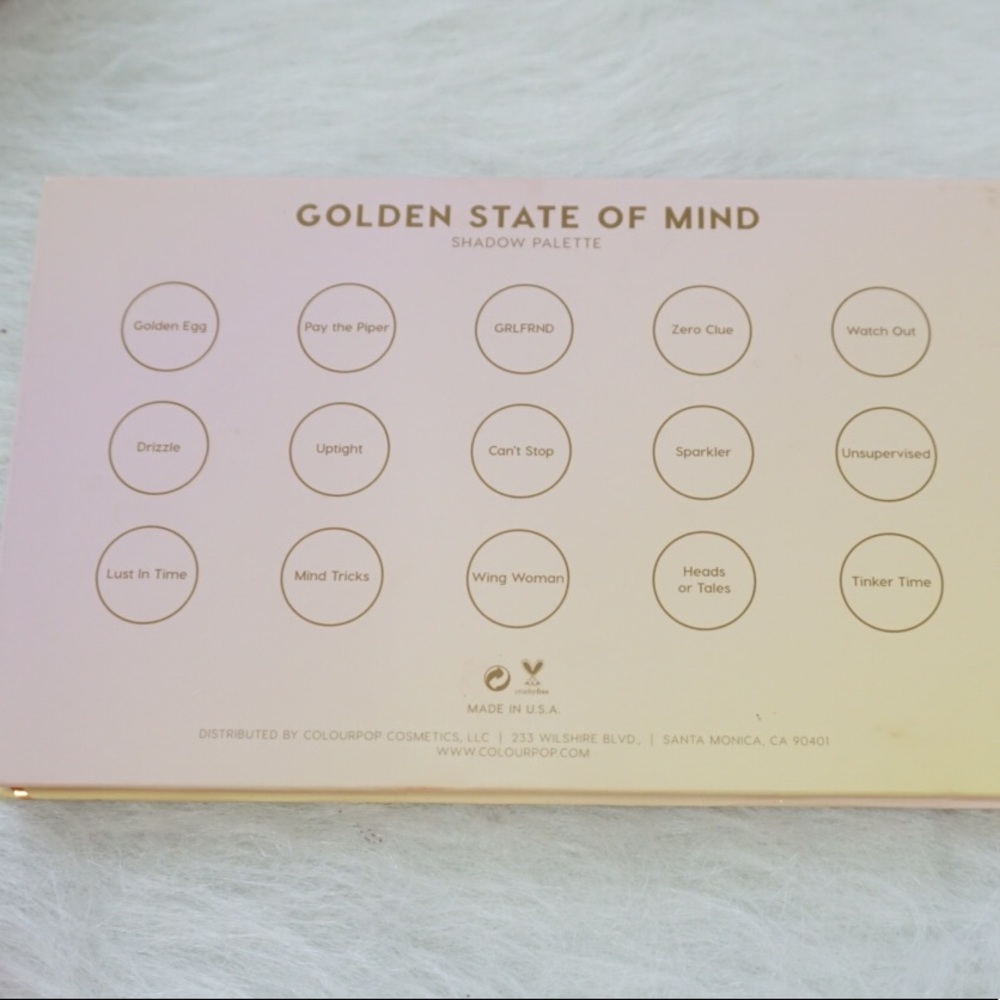 Colourpop Golden State of Mind Palette - Picture 3 of 4